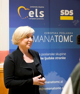 Skupina podjetnikov na seminarju